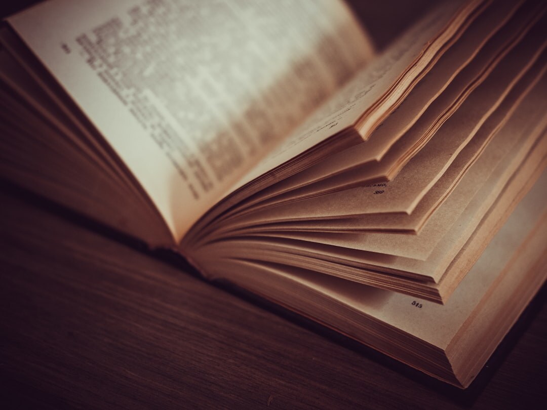 book pages turning